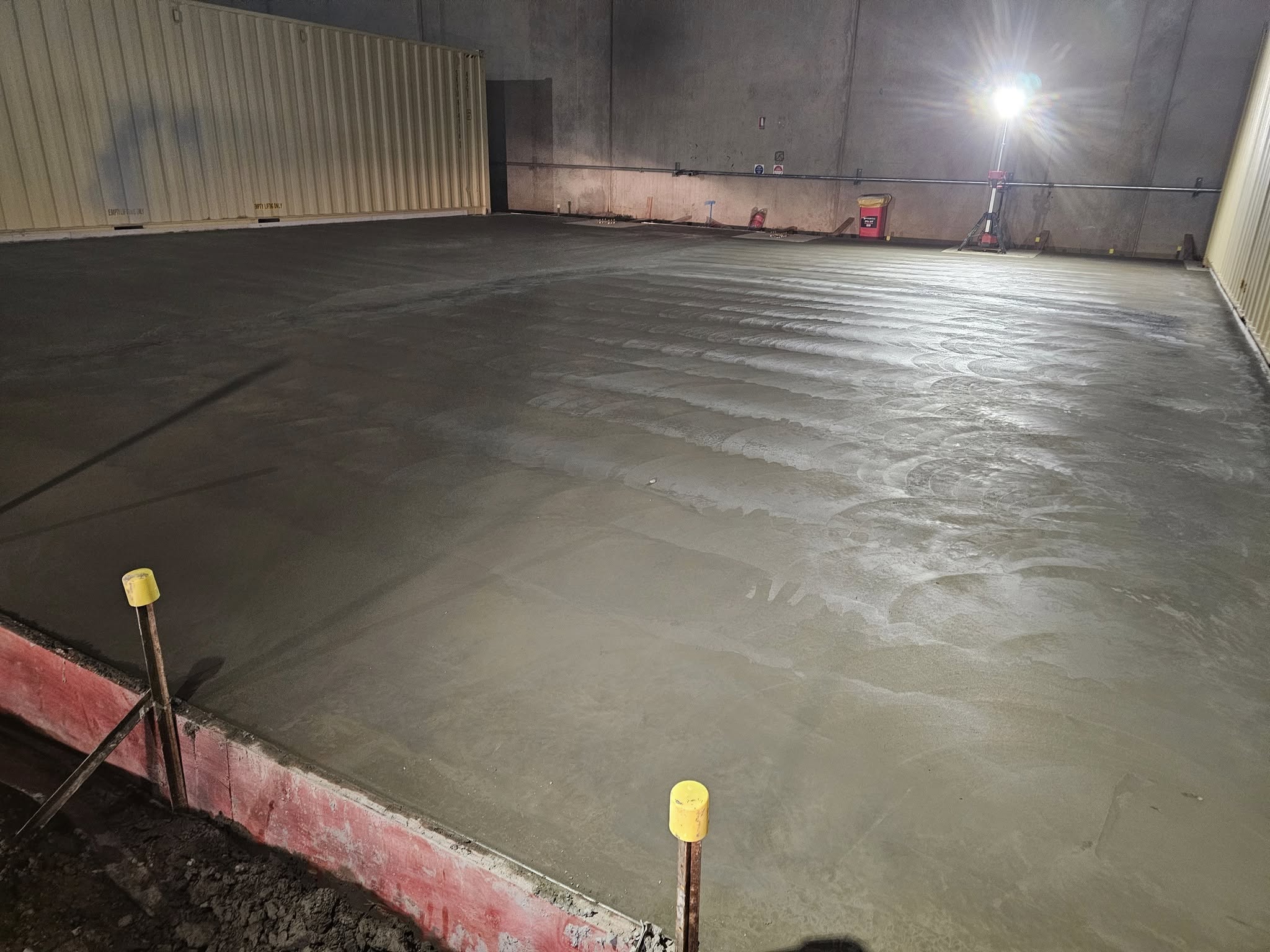 Workshop slab